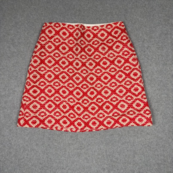 LOFT Dresses & Skirts - Ann Taylor LOFT Geometric Mini Skirt Size 6 Preppy Office Career Academia